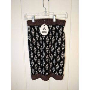NWT Autumn Adeigbo Odette Wool Mini Skirt